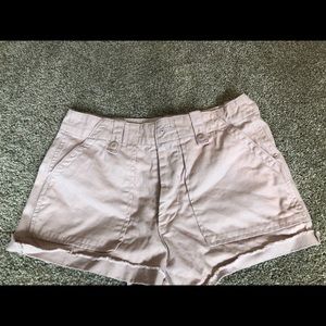 Mid rise shorts